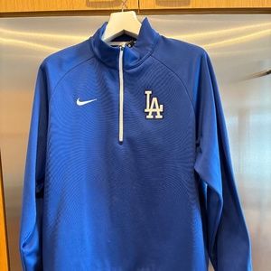 LA DODGERS NIKE DRI-FIT PULLOVER SIZE XL